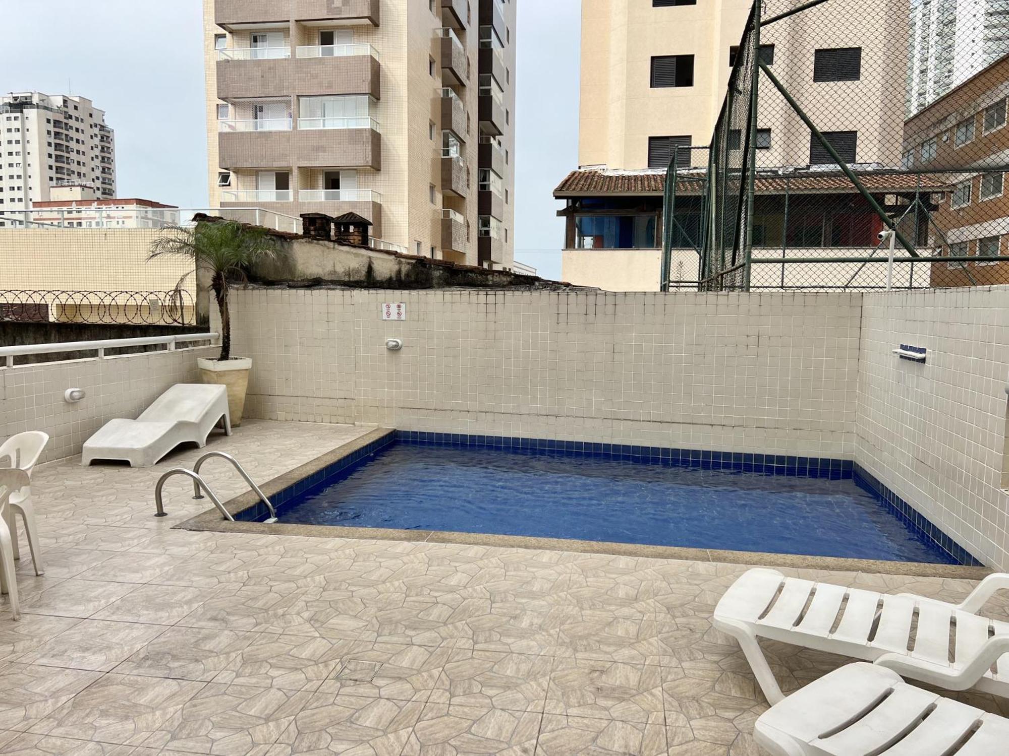 Apartamento Com Piscina! Sao Vicente  Exterior photo
